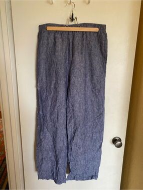 Linen Pull-On Pants Women’s Medium